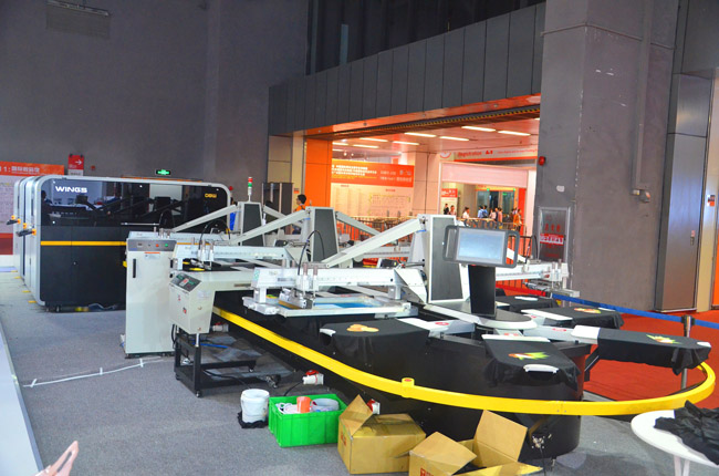 誠拓全自動雙數碼印花機