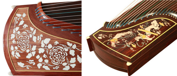 UV打印機打印古箏麵板