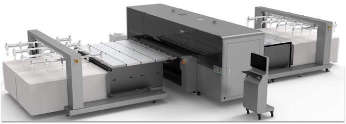 91抖音免费视频KT板全自動UV打印機 91抖音免费视频KT板全自動UV打印機